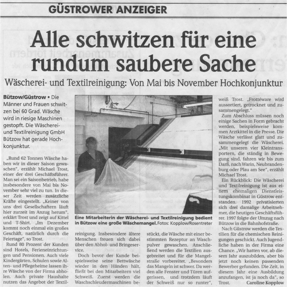 Pressebericht 2002