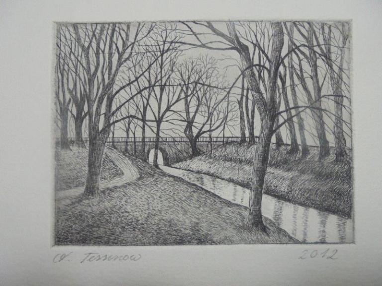 "50 Jahre Druckgrafik" Andreas Tessenow